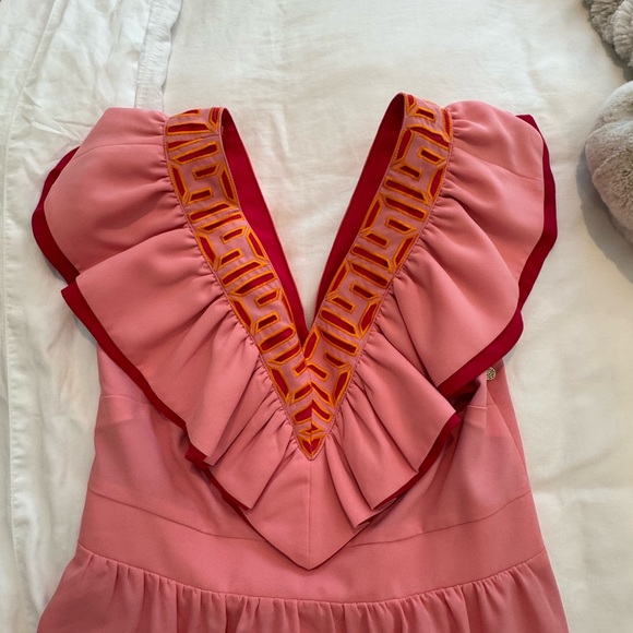 Pink Ruffled Dress - Picture 4 of 5